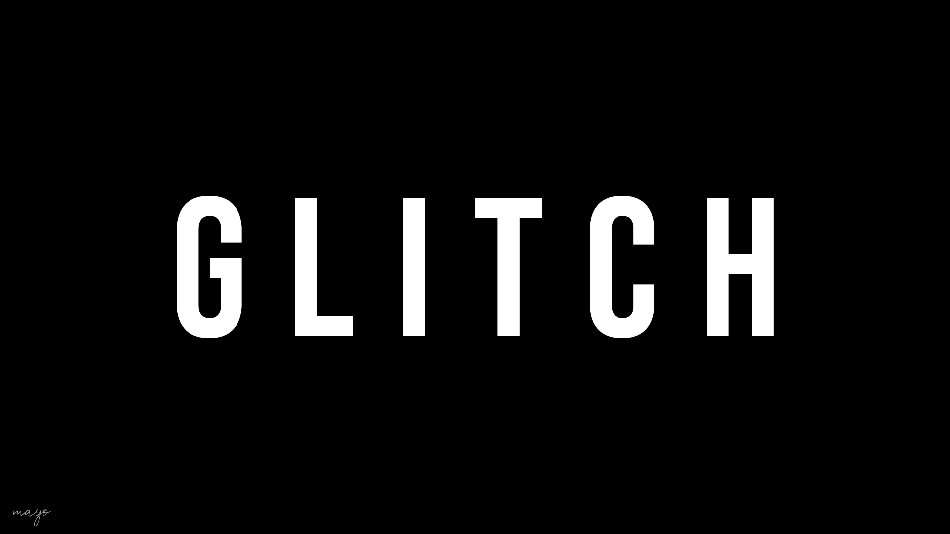 glitch